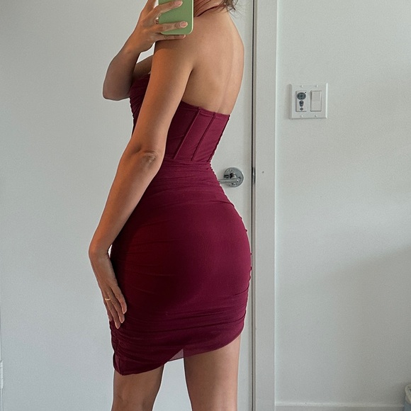 Oh Polly Asymmetrical Dress - Picture 3 of 3